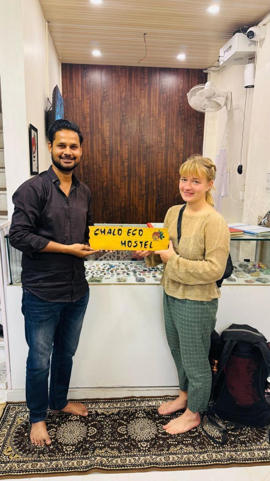 Chalo Eco Hostel Jaipur Eksteriør billede